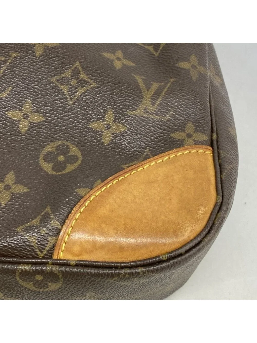Louis Vuitton Shoulder Bag Monogram Boulogne 30 Brown